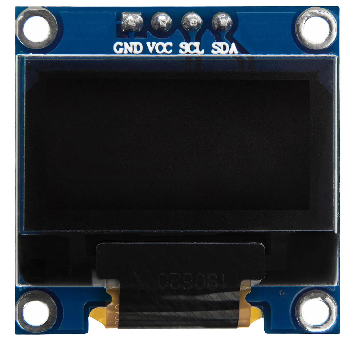 0,96 Zoll OLED SSD1306 Display I2C 128 x 64 Pixel kompatibel mit Arduino und Raspberry Pi - Image 2