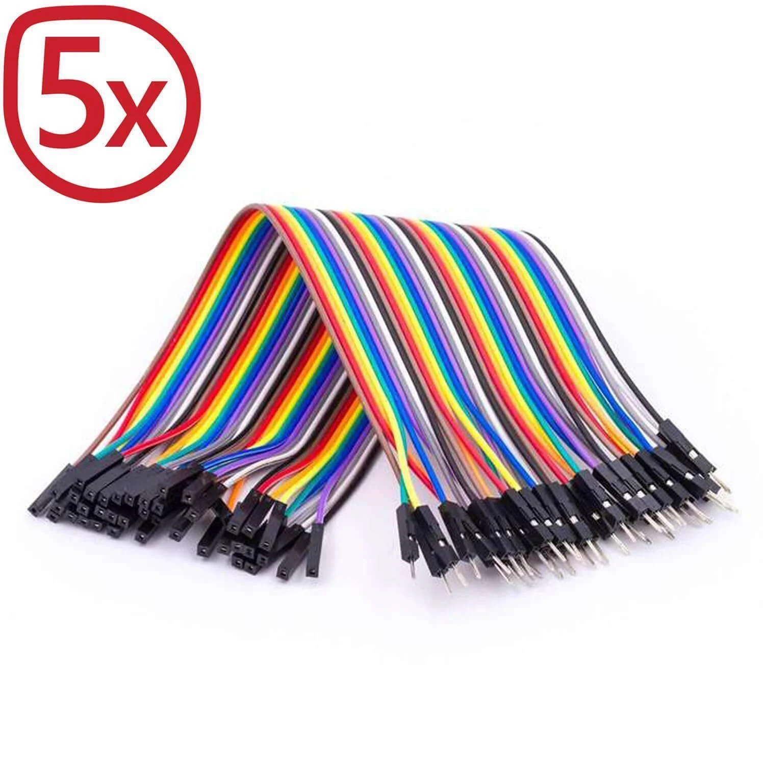 Jumper Wire Kabel 40 STK. je 20 cm F2M Female to Male kompatibel mit Arduino und Raspberry Pi Breadboard - Image 5