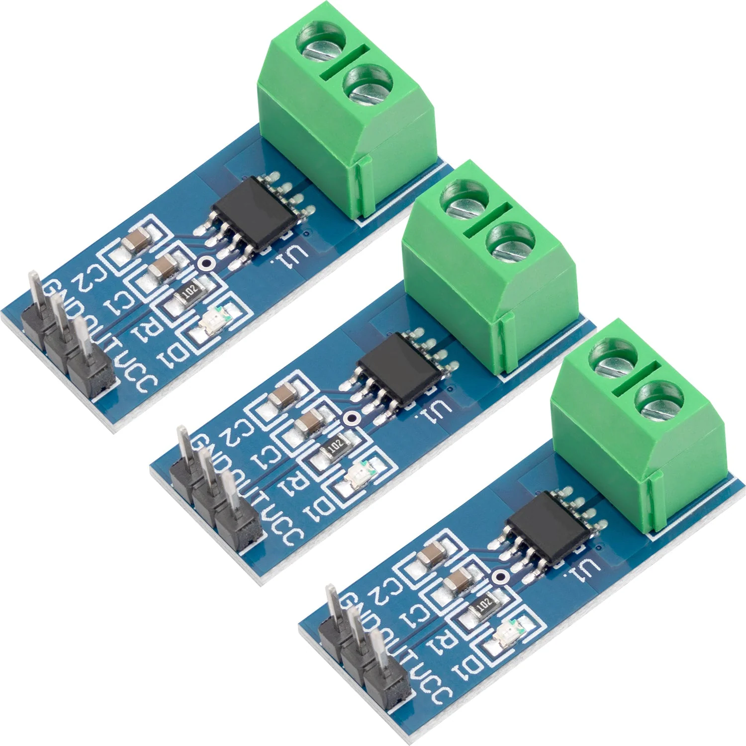 ACS712 30A Ampere Stromsensor Range Modul Current Sensor kompatibel mit Arduino - Image 3