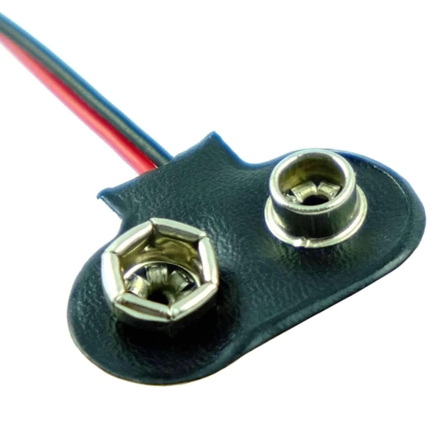 Batterieclip 9-Volt I-Typ Clip Snap mit 15cm Anschlusskabel