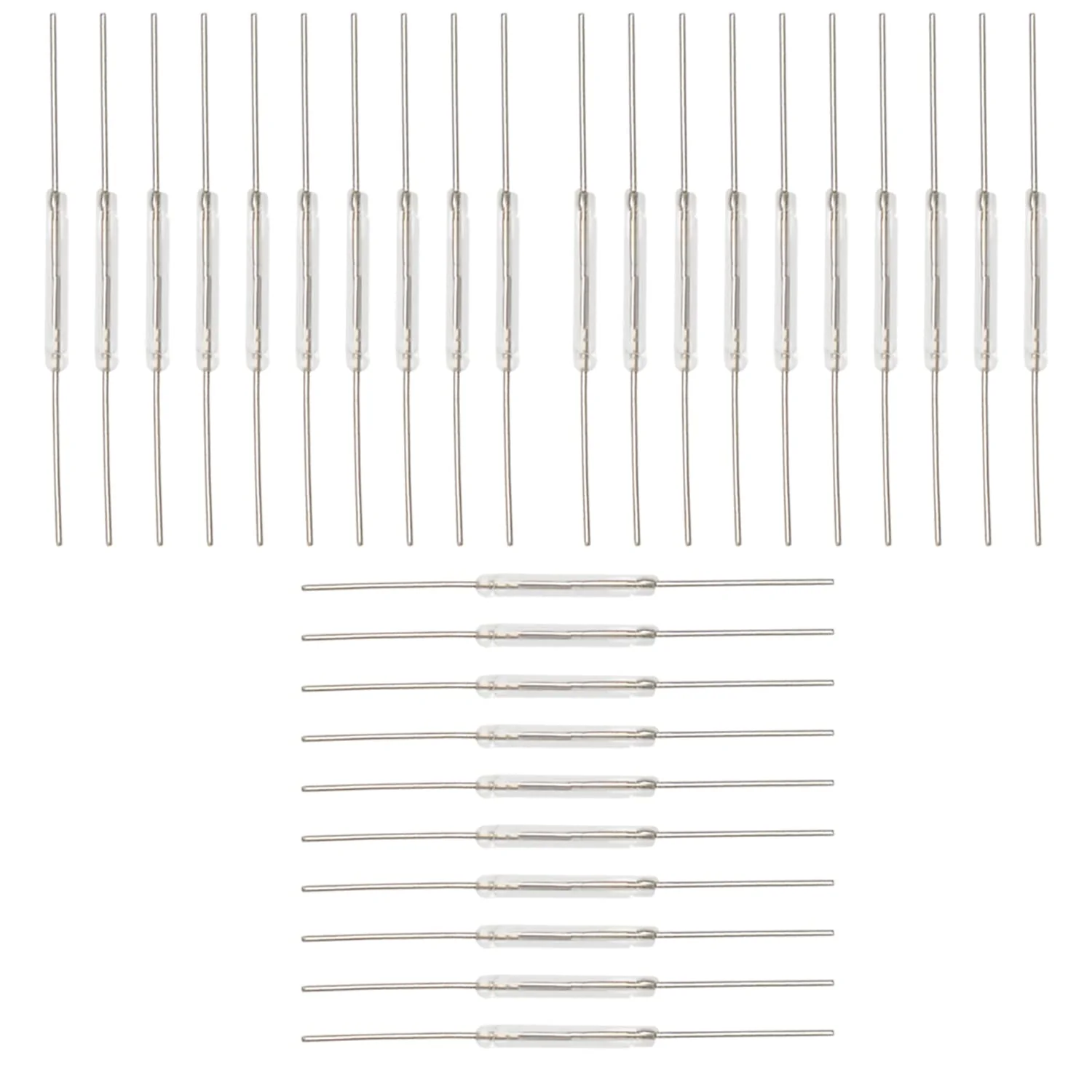 10x N/O Reed Schalter Magnetische Schalter 2 * 14mm Magnetischer Induktion Schalter für Arduino - Image 7
