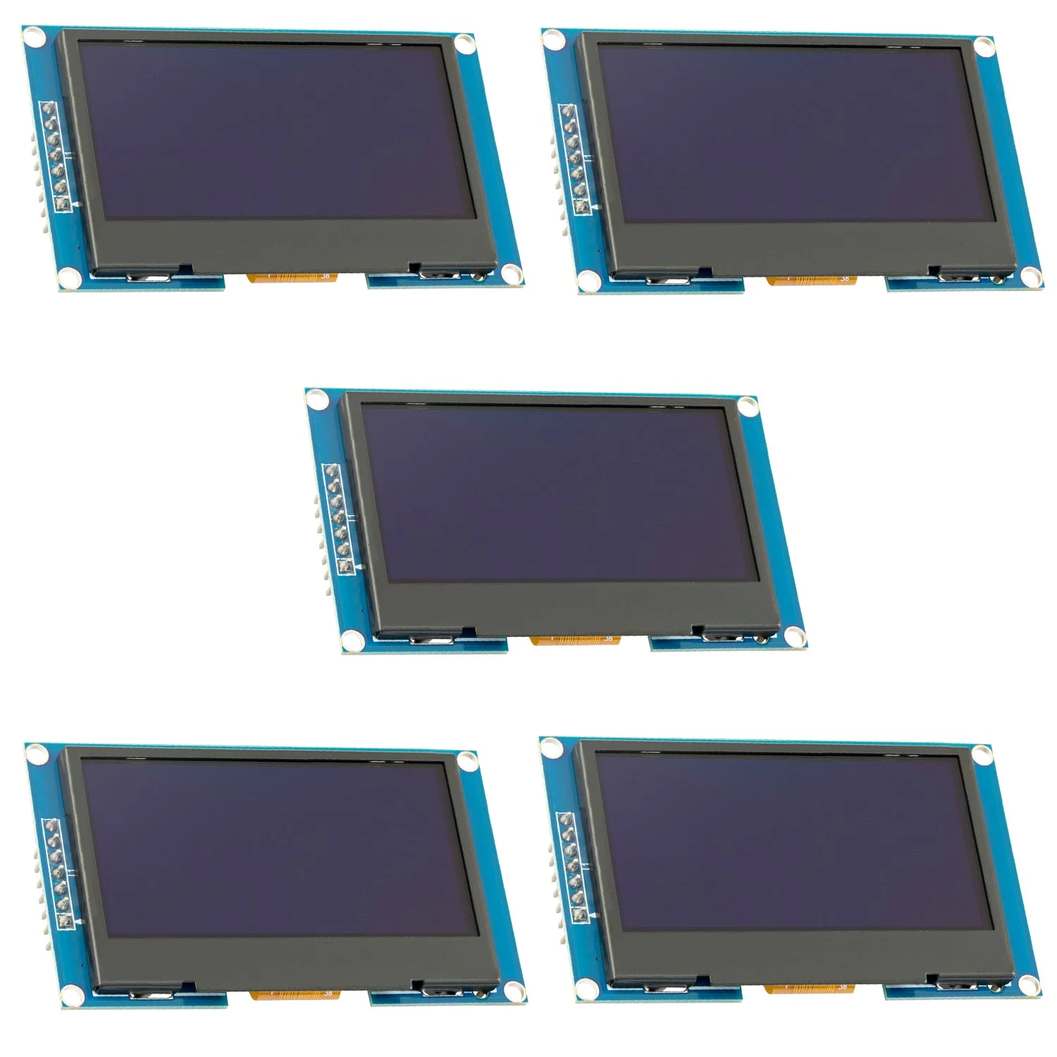 2,42" 128X64-OLED-Anzeigemodul SPI - 2.42 Zoll OLED Bildschirm kompatibel mit Arduino UNO R3 - Grüne Schrift OLED - Image 6