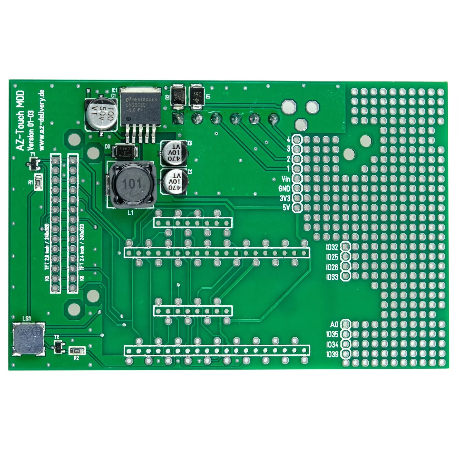 PROMO BUNDLE: 2.8" AZ-Touch + ESP32 D1 Mini NodeMCU WiFi Modul - Image 5